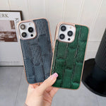 Custodia per cellulare in pelle Nano Electroplate Mahjong Texture, For iPhone 13 Pro Max, For iPhone 13 Pro, For iPhone 14 Pro Max, For iPhone 14 Pro, For Samsung Galaxy A13 4G, For Samsung Galaxy A23 4G/A23 5G