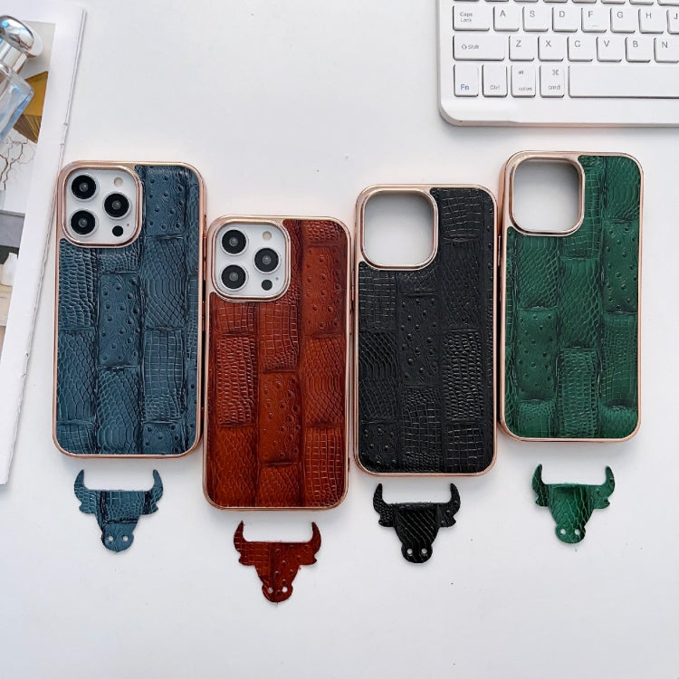 Custodia per cellulare in pelle Nano Electroplate Mahjong Texture, For iPhone 13 Pro Max, For iPhone 13 Pro, For iPhone 14 Pro Max, For iPhone 14 Pro, For Samsung Galaxy A13 4G, For Samsung Galaxy A23 4G/A23 5G