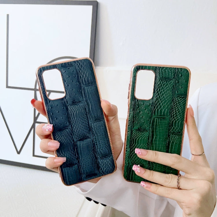 Custodia per cellulare in pelle Nano Electroplate Mahjong Texture, For Samsung Galaxy A33 5G, For Samsung Galaxy A53 5G, For Samsung Galaxy A73 5G, For Samsung Galaxy Z Flip4, For Samsung Galaxy Z Fold4
