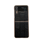 Custodia per cellulare in pelle Nano Electroplate Mahjong Texture, For Samsung Galaxy A33 5G, For Samsung Galaxy A53 5G, For Samsung Galaxy A73 5G, For Samsung Galaxy Z Flip4, For Samsung Galaxy Z Fold4
