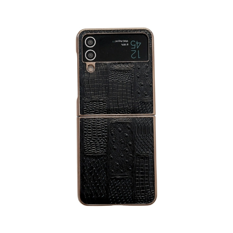 Custodia per cellulare in pelle Nano Electroplate Mahjong Texture, For Samsung Galaxy A33 5G, For Samsung Galaxy A53 5G, For Samsung Galaxy A73 5G, For Samsung Galaxy Z Flip4, For Samsung Galaxy Z Fold4