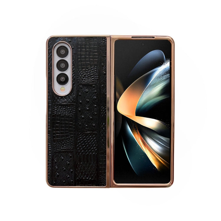 Custodia per cellulare in pelle Nano Electroplate Mahjong Texture, For Samsung Galaxy A33 5G, For Samsung Galaxy A53 5G, For Samsung Galaxy A73 5G, For Samsung Galaxy Z Flip4, For Samsung Galaxy Z Fold4