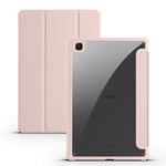 Custodia per tablet Smart in pelle pieghevole a 3 acrilici, For Samsung Galaxy Tab S7, For Samsung Galaxy Tab S7+, For Samsung Galaxy Tab S6 Lite
