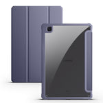 Custodia per tablet Smart in pelle pieghevole a 3 acrilici, For Samsung Galaxy Tab S7, For Samsung Galaxy Tab S7+, For Samsung Galaxy Tab S6 Lite