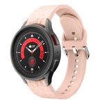 Cinturino in silicone con trama a rombo, For Samsung Galaxy Watch 5 / Watch 5 Pro