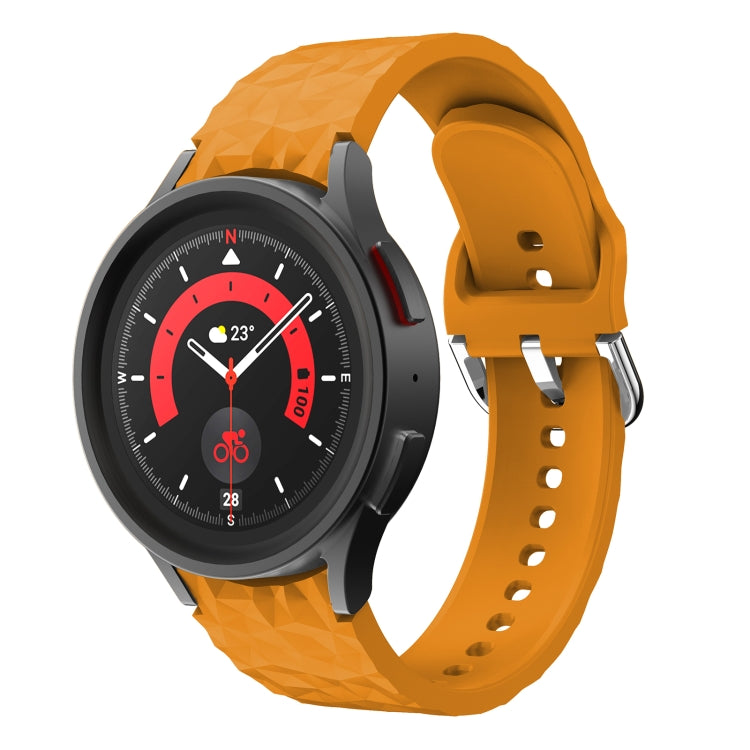 Cinturino in silicone con trama a rombo, For Samsung Galaxy Watch 5 / Watch 5 Pro