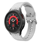Cinturino in silicone con trama a rombo, For Samsung Galaxy Watch 5 / Watch 5 Pro