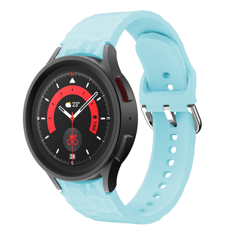 Cinturino in silicone con trama a rombo, For Samsung Galaxy Watch 5 / Watch 5 Pro