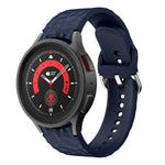 Cinturino in silicone con trama a rombo, For Samsung Galaxy Watch 5 / Watch 5 Pro