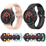 Cinturino in silicone con trama a rombo, For Samsung Galaxy Watch 5 / Watch 5 Pro