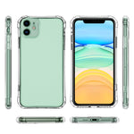 Custodia antiurto per airbag in TPU trasparente con foro di conversione del suono, For iPhone 11, For iPhone 11 Pro, For iPhone 11 Pro Max