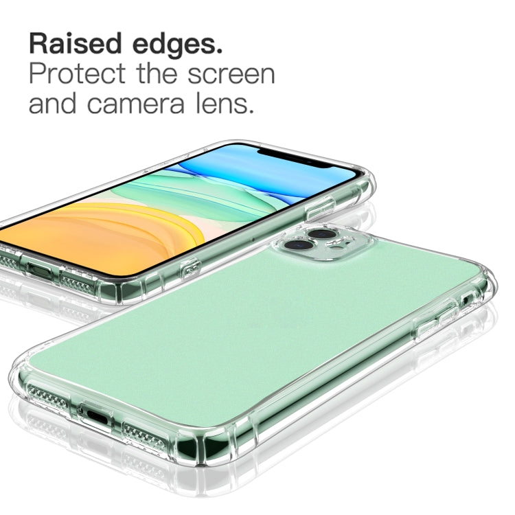 Custodia antiurto per airbag in TPU trasparente con foro di conversione del suono, For iPhone 11, For iPhone 11 Pro, For iPhone 11 Pro Max