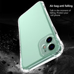 Custodia antiurto per airbag in TPU trasparente con foro di conversione del suono, For iPhone 11, For iPhone 11 Pro, For iPhone 11 Pro Max