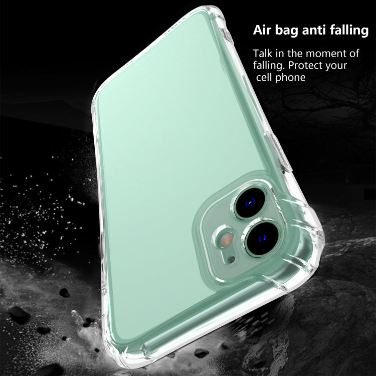 Custodia antiurto per airbag in TPU trasparente con foro di conversione del suono, For iPhone 11, For iPhone 11 Pro, For iPhone 11 Pro Max