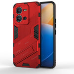 Custodia per telefono antiurto PC + TPU con supporto invisibile, For vivo V25 5G Global, For vivo Y35 4G Global