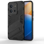 Custodia per telefono antiurto PC + TPU con supporto invisibile, For vivo V25 5G Global, For vivo Y35 4G Global