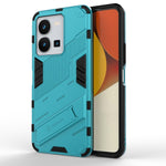 Custodia per telefono antiurto PC + TPU con supporto invisibile, For vivo V25 5G Global, For vivo Y35 4G Global