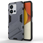 Custodia per telefono antiurto PC + TPU con supporto invisibile, For vivo V25 5G Global, For vivo Y35 4G Global