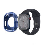 Custodia antiurto in fibra di carbonio per Apple Watch, Series 9 / 8 / 7 45mm, Series 8&7 41mm