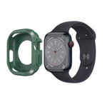 Custodia antiurto in fibra di carbonio per Apple Watch, Series 9 / 8 / 7 45mm, Series 8&7 41mm