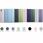 Custodia per tablet Smart Leather in TPU trasparente pieghevole a 3 pieghe, For Huawei MatePad 11 2021