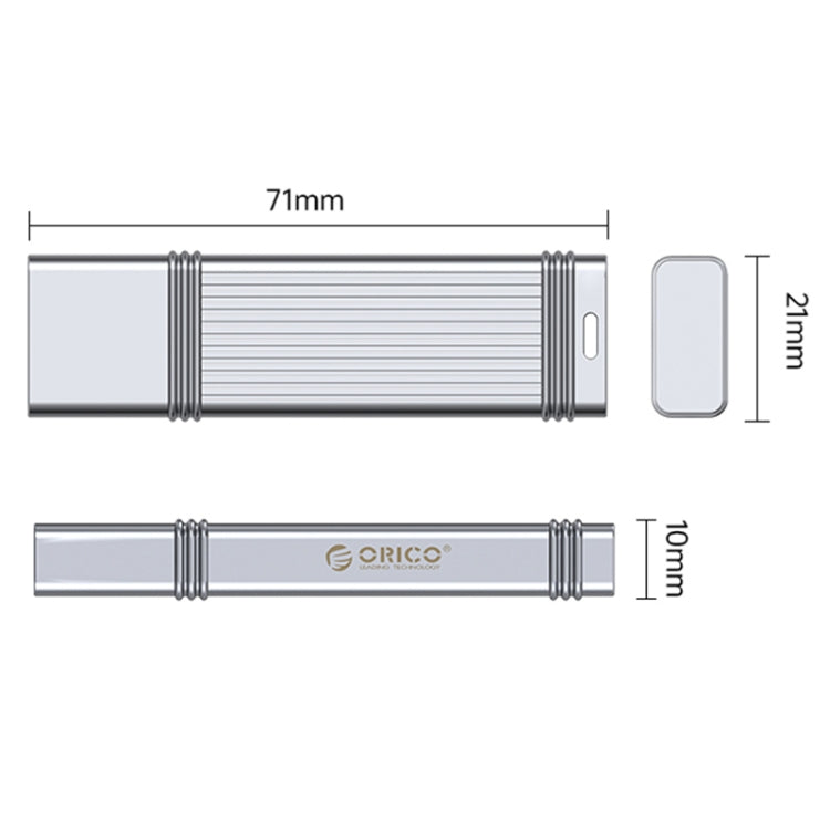 Unità flash a stato solido USB ORICO, lettura: 520 MB/s, scrittura: 450 MB/s, 128GB USB-A, 256GB USB-A, 512GB USB-A, 1TB USB-A, 128GB Type-C, 256GB Type-C, 512GB Type-C, 1TB Type-C