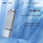 Unità flash SSD USB ORICO fino a 1TB, lettura 520 MB/s