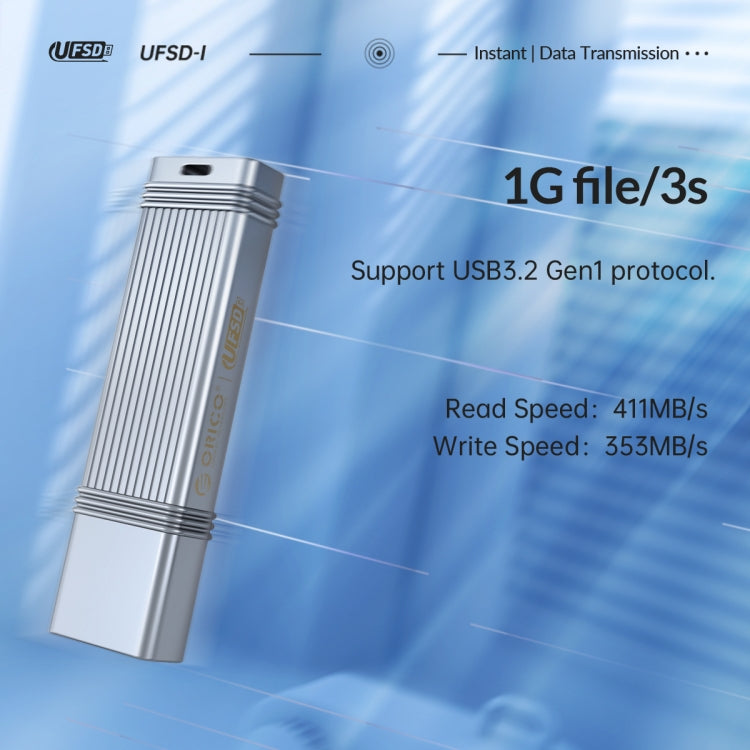 Unità flash SSD USB ORICO fino a 1TB, lettura 520 MB/s