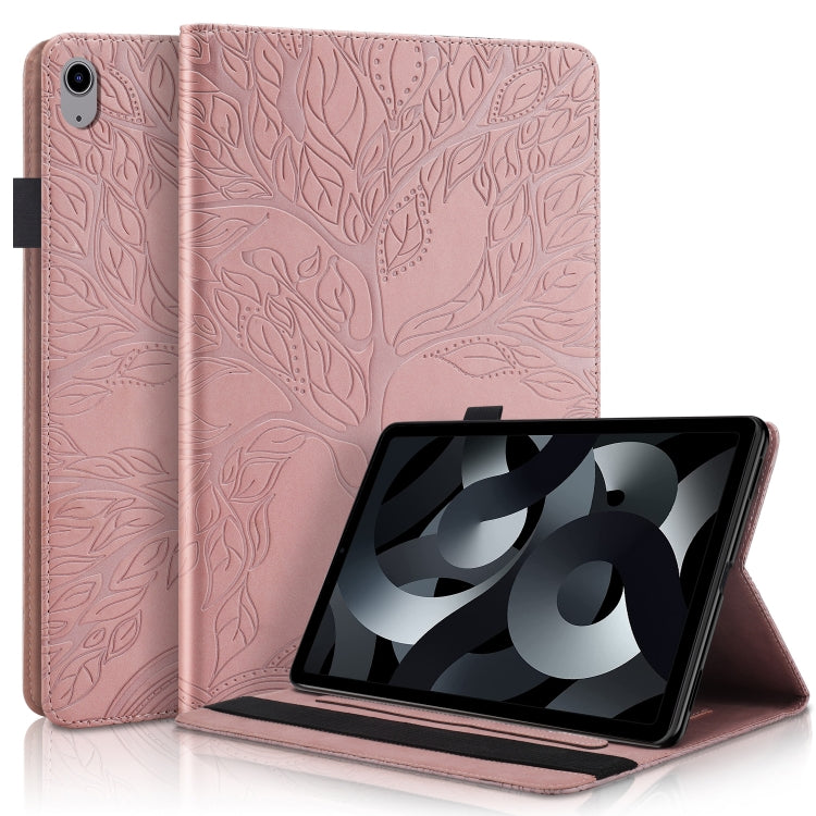 Custodia in pelle a ribalta orizzontale serie Life Tree con supporto, For iPad 2025 / 2022, For Xiaomi Redmi Pad 10.61, For Lenovo Tab P11 Pro Gen 2