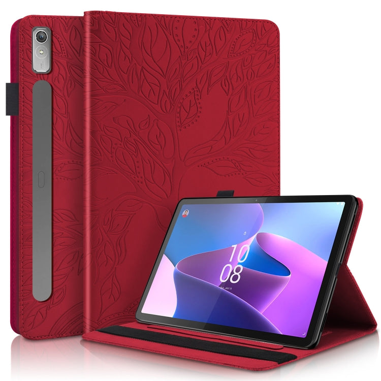Custodia in pelle a ribalta orizzontale serie Life Tree con supporto, For iPad 2025 / 2022, For Xiaomi Redmi Pad 10.61, For Lenovo Tab P11 Pro Gen 2