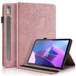 Custodia in pelle a ribalta orizzontale serie Life Tree con supporto, For iPad 2025 / 2022, For Xiaomi Redmi Pad 10.61, For Lenovo Tab P11 Pro Gen 2