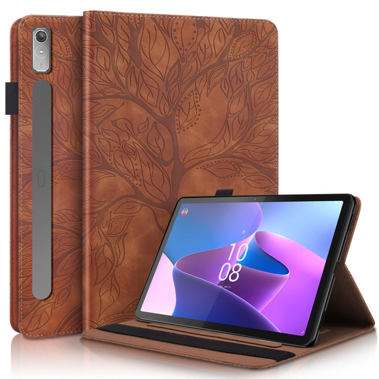 Custodia in pelle a ribalta orizzontale serie Life Tree con supporto, For iPad 2025 / 2022, For Xiaomi Redmi Pad 10.61, For Lenovo Tab P11 Pro Gen 2