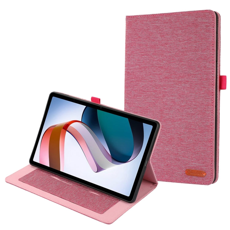 Custodia per tablet in pelle e tessuto, For Xiaomi Redmi Pad 10.61