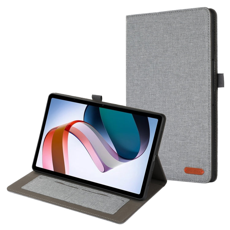 Custodia per tablet in pelle e tessuto, For Xiaomi Redmi Pad 10.61