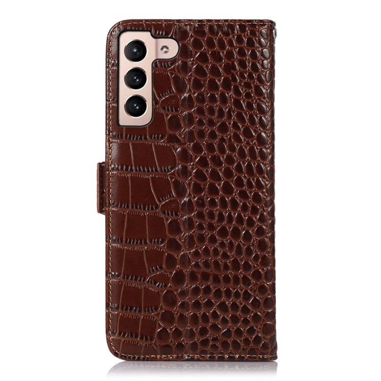 Custodia per telefono in pelle di vacchetta di coccodrillo, For Samsung Galaxy S23+ 5G, For Samsung Galaxy S23 Ultra 5G, For Samsung Galaxy S23 5G