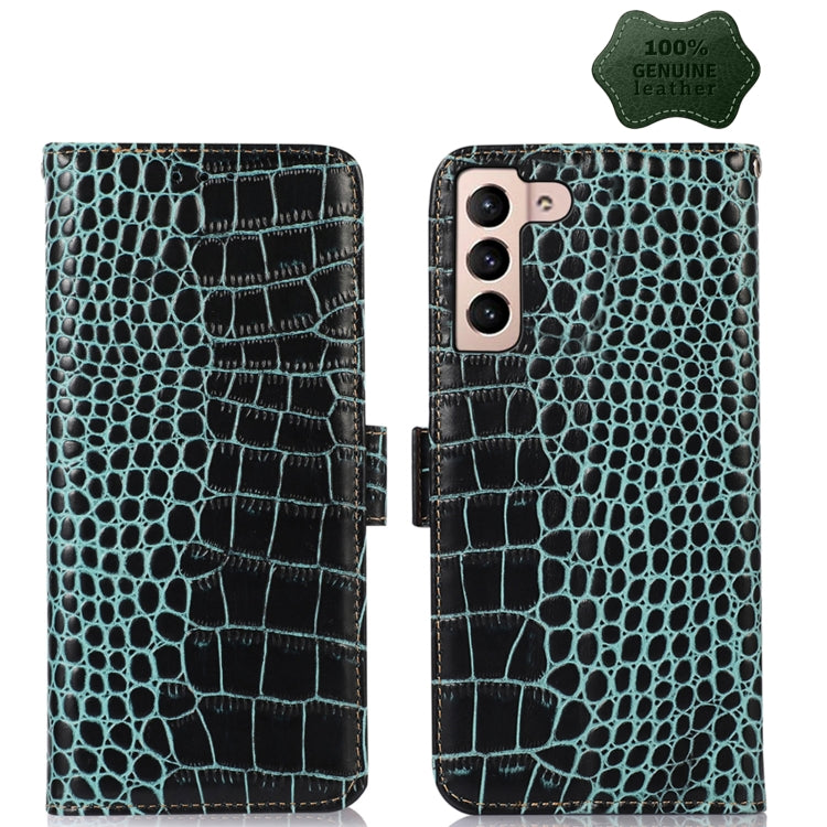 Custodia per telefono in pelle di vacchetta di coccodrillo, For Samsung Galaxy S23+ 5G, For Samsung Galaxy S23 Ultra 5G, For Samsung Galaxy S23 5G