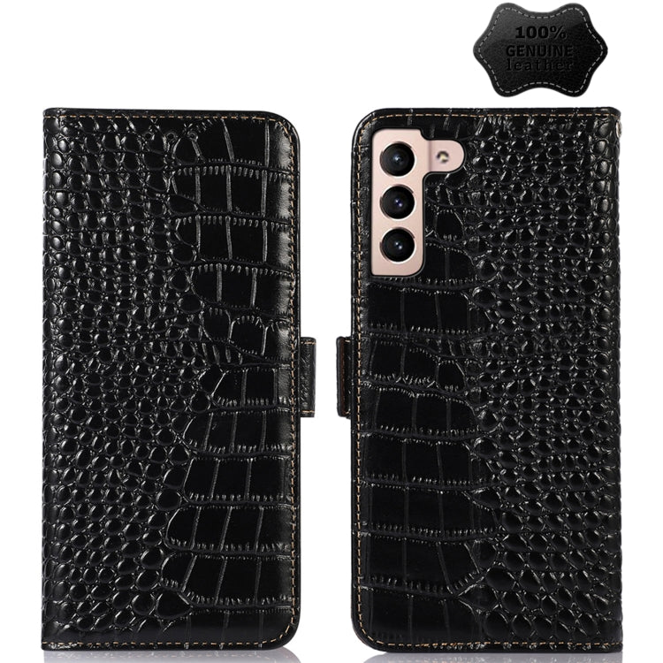 Custodia per telefono in pelle di vacchetta di coccodrillo, For Samsung Galaxy S23+ 5G, For Samsung Galaxy S23 Ultra 5G, For Samsung Galaxy S23 5G