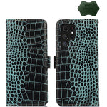 Custodia per telefono in pelle di vacchetta di coccodrillo, For Samsung Galaxy S23+ 5G, For Samsung Galaxy S23 Ultra 5G, For Samsung Galaxy S23 5G
