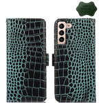 Custodia per telefono in pelle di vacchetta di coccodrillo, For Samsung Galaxy S23+ 5G, For Samsung Galaxy S23 Ultra 5G, For Samsung Galaxy S23 5G