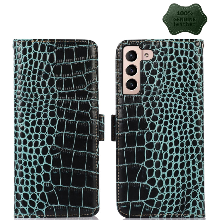 Custodia per telefono in pelle di vacchetta di coccodrillo, For Samsung Galaxy S23+ 5G, For Samsung Galaxy S23 Ultra 5G, For Samsung Galaxy S23 5G