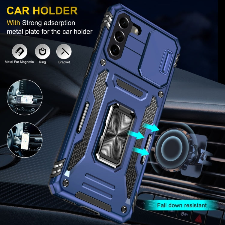 Armatura PC + custodia per telefono con fotocamera in TPU, For Samsung Galaxy S23 5G, For Samsung Galaxy S23+ 5G, For Samsung Galaxy S23 Ultra 5G