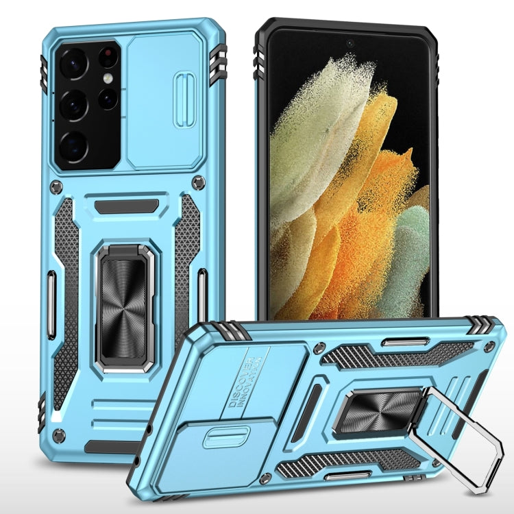 Armatura PC + custodia per telefono con fotocamera in TPU, For Samsung Galaxy S23 5G, For Samsung Galaxy S23+ 5G, For Samsung Galaxy S23 Ultra 5G
