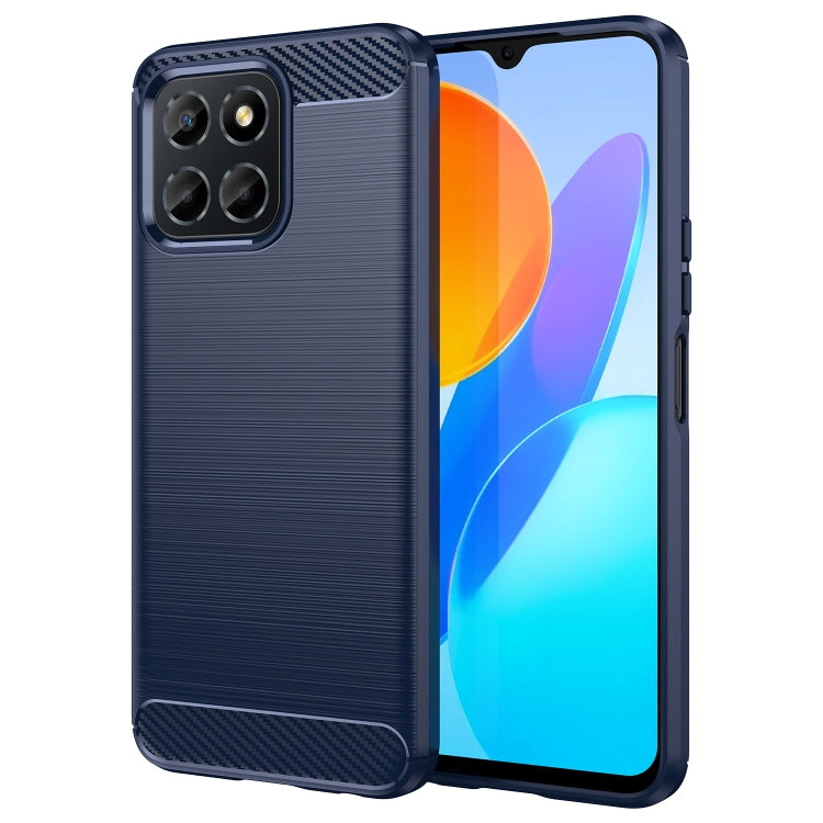 Custodia per telefono TPU in fibra di carbonio con trama spazzolata, For Honor Play 30, For Samsung Galaxy A14 5G, For Realme C30, For Realme C30s, For Realme C33, For Realme Narzo 50i Prime