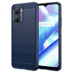 Custodia per telefono TPU in fibra di carbonio con trama spazzolata, For Honor Play 30, For Samsung Galaxy A14 5G, For Realme C30, For Realme C30s, For Realme C33, For Realme Narzo 50i Prime