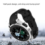 Custodia protettiva in TPU a metà confezione cava galvanica, For Samsung Galaxy Watch5 Pro 45mm