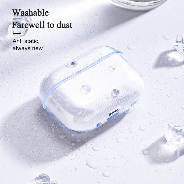 Custodia protettiva TPU trasparente per AirPods Pro 2