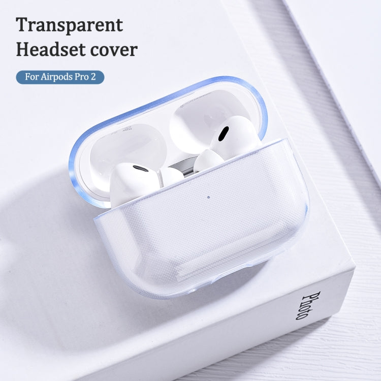 Custodia protettiva TPU trasparente per AirPods Pro 2