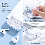 Custodia protettiva TPU trasparente per AirPods Pro 2