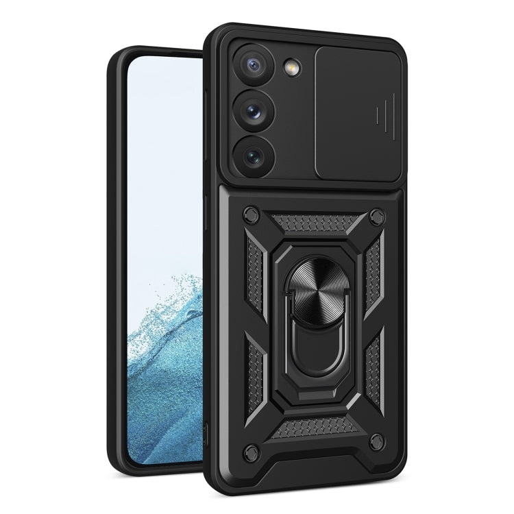Cover per fotocamera scorrevole Design Custodia per telefono in TPU + PC, For Samsung Galaxy S23 5G, For Samsung Galaxy S23+ 5G, For Samsung Galaxy S23 Ultra 5G