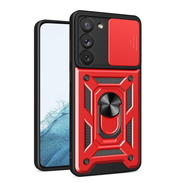 Cover per fotocamera scorrevole Design Custodia per telefono in TPU + PC, For Samsung Galaxy S23 5G, For Samsung Galaxy S23+ 5G, For Samsung Galaxy S23 Ultra 5G